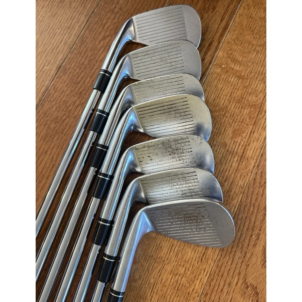 TaylorMade P730 Iron Set P,4-9 Dynamic Gold X100 X-stiff Flex Right Handed 7pc